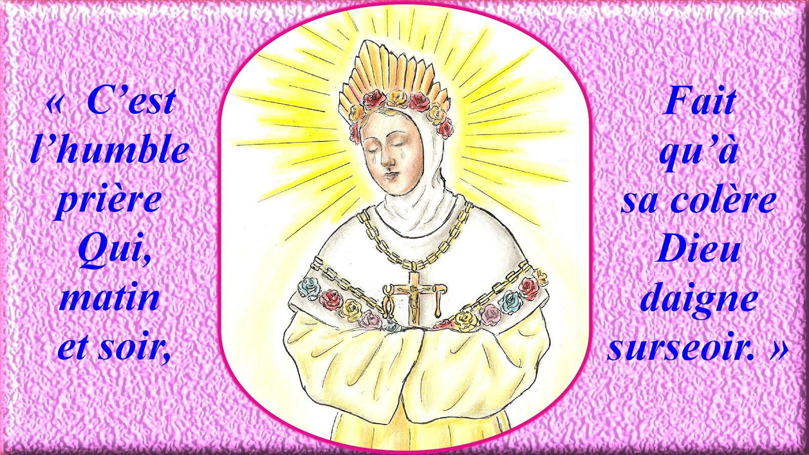 Montfort AJPM LITANIES & CANTIQUE à NOTREDAME de La SALETTE