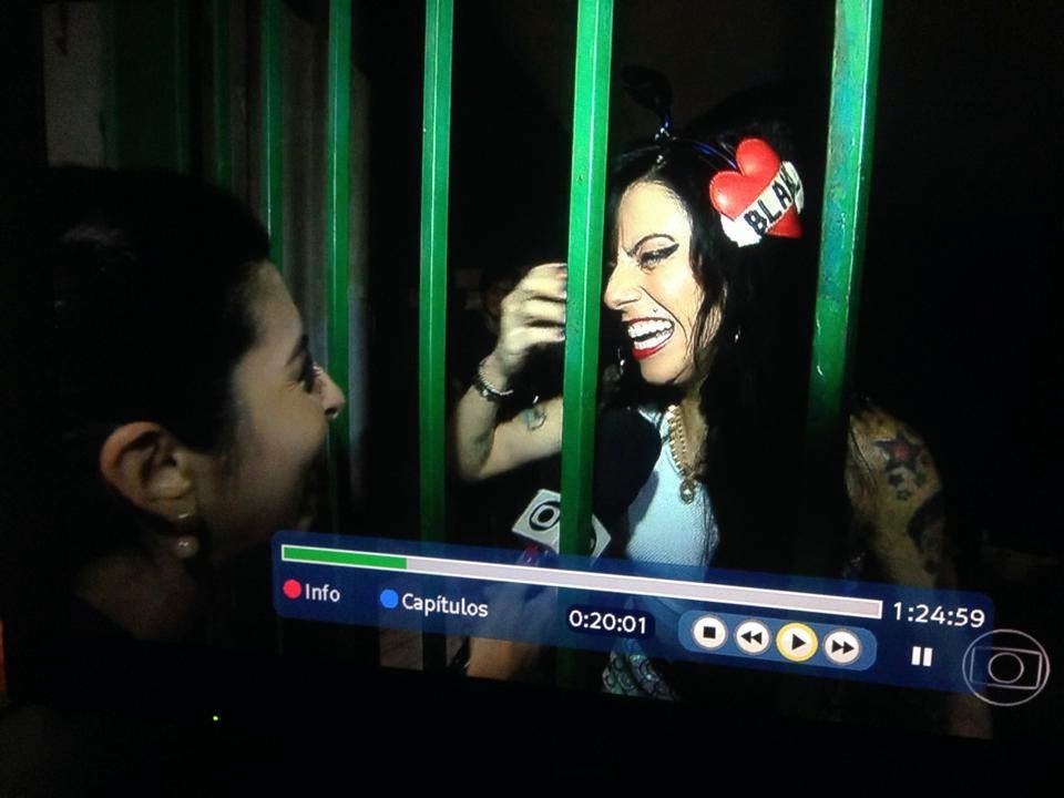 Sósia Amy Winehouse na Globo!