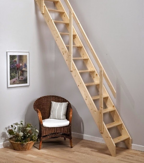 Stairs for small spaces