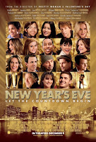 Ashton Kutcher and Lea Michele:  New Year’s Eve