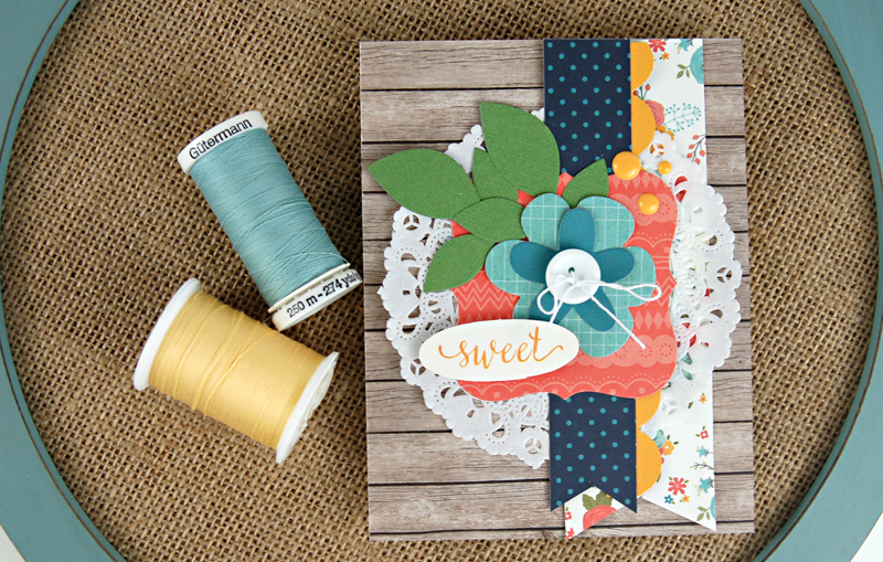 How to Create a Floral Die Cut Card Jen Gallacher