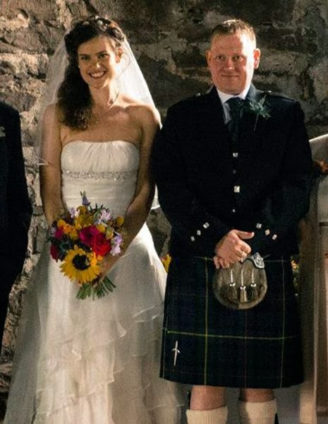 Interesting & Funny: Bride Kirsty kept fiance hanging on for 7 YEARS as ...