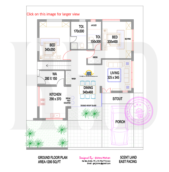House Plans In 3 Cents Kerala House Design Ideas
