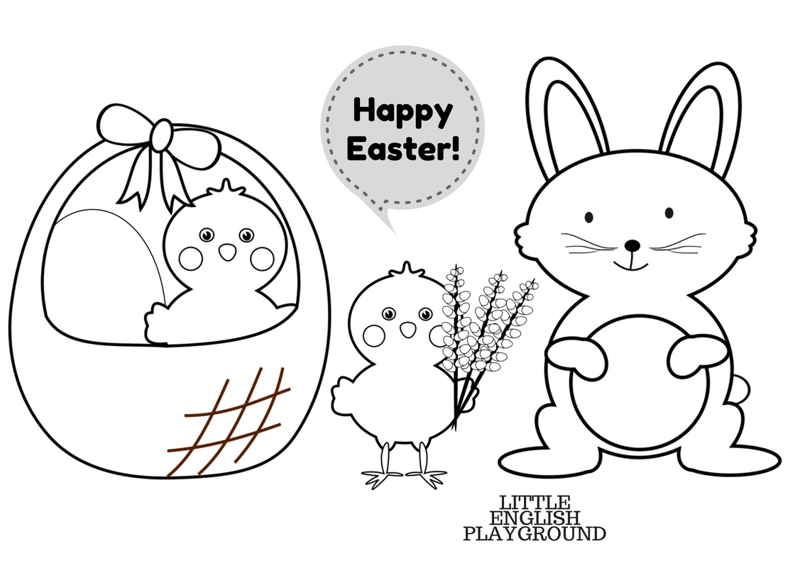 Easter Colouring Pictures And Games 118