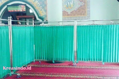 Jasa Hijab Masjid Stainless di Surabaya dan seluruh Jawa Timur