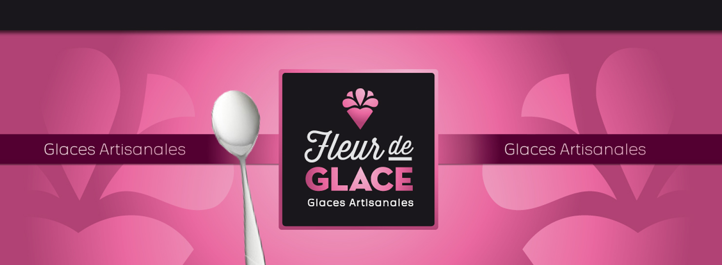ananas: Petit pot de glace "Fleur de glace"