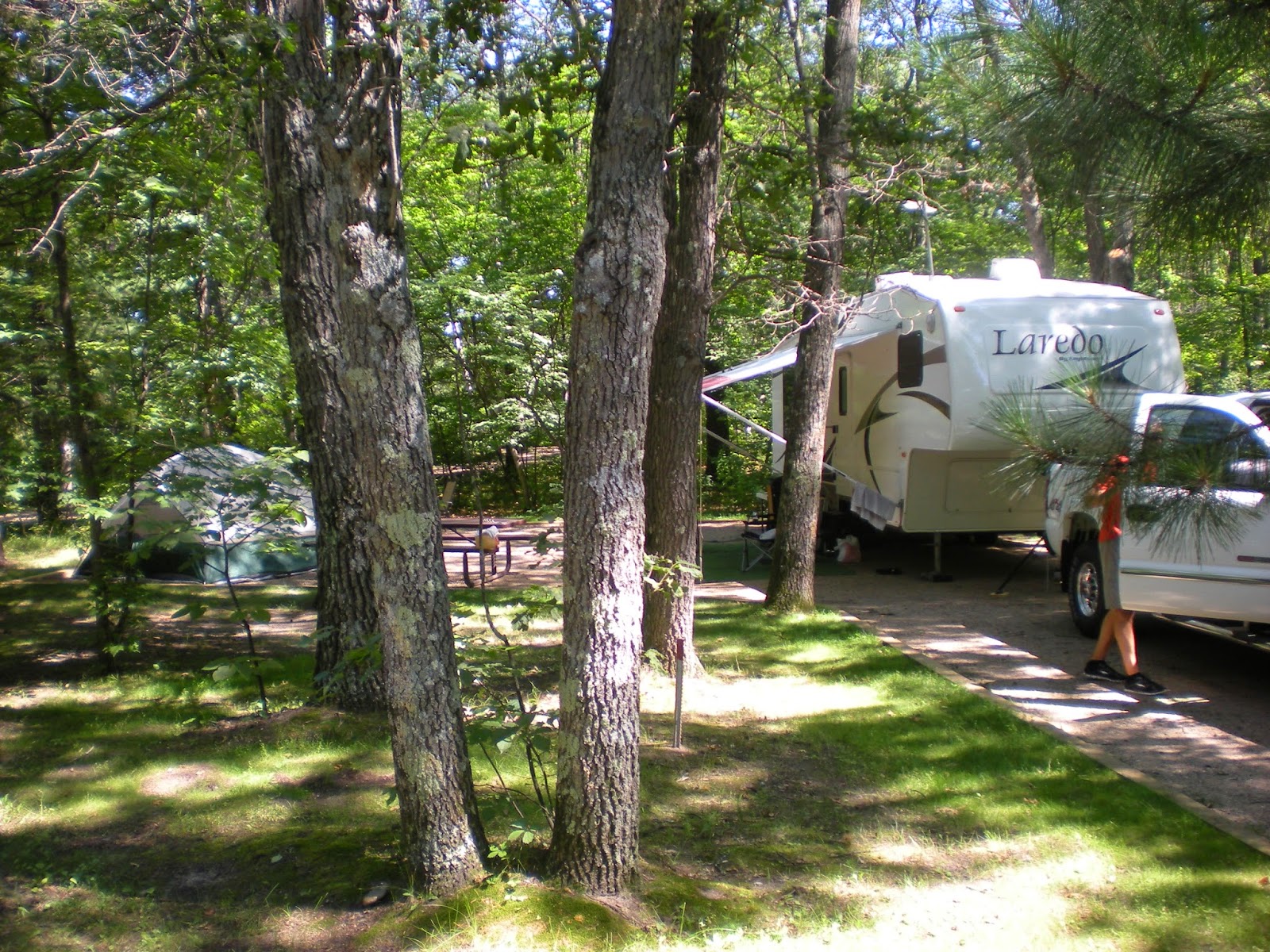 Minnesota Camping Gull Lake Corp of Engineer Park (Brainerd, MN) July