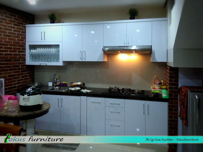 Kitchen set minimalis hpl Pondok gede Furniture Kitchen Kitchen set minimalis hpl Pondok gede Furniture Kitchen