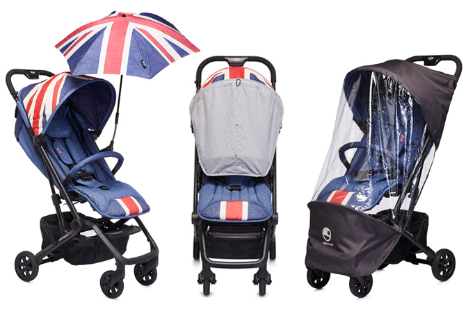 mini buggy xs union jack vintage