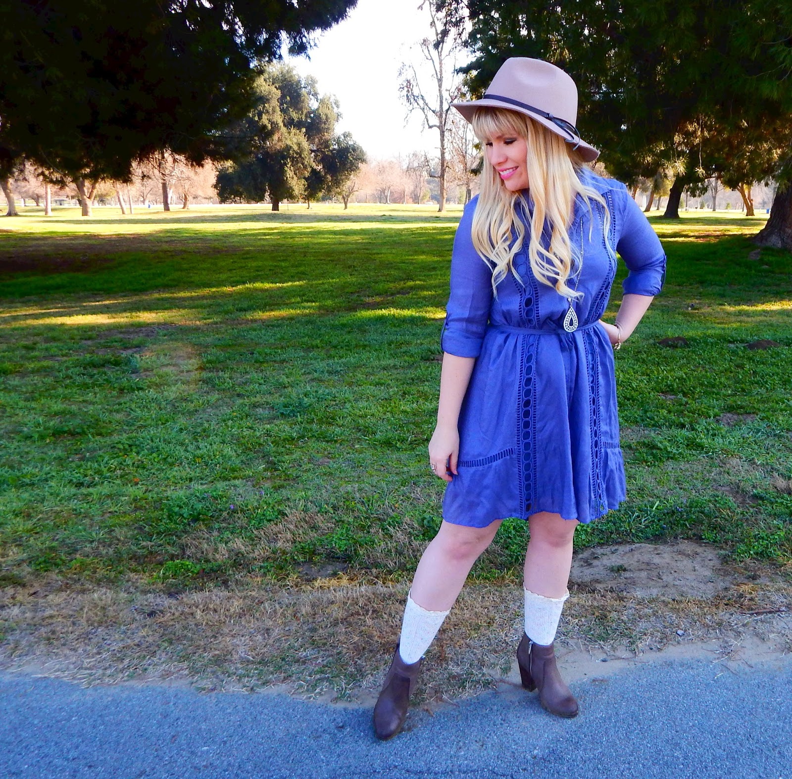 Shirtdress Outfit for Petites