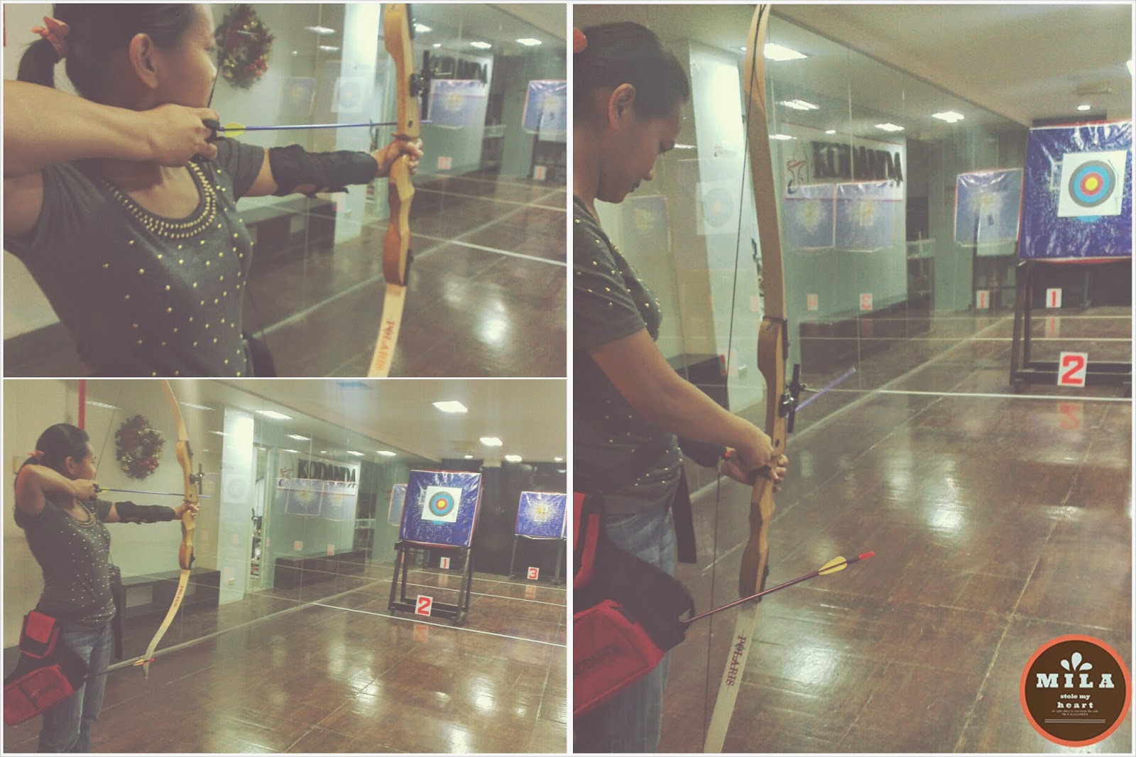 Kodanda Archery Range Practice Shot