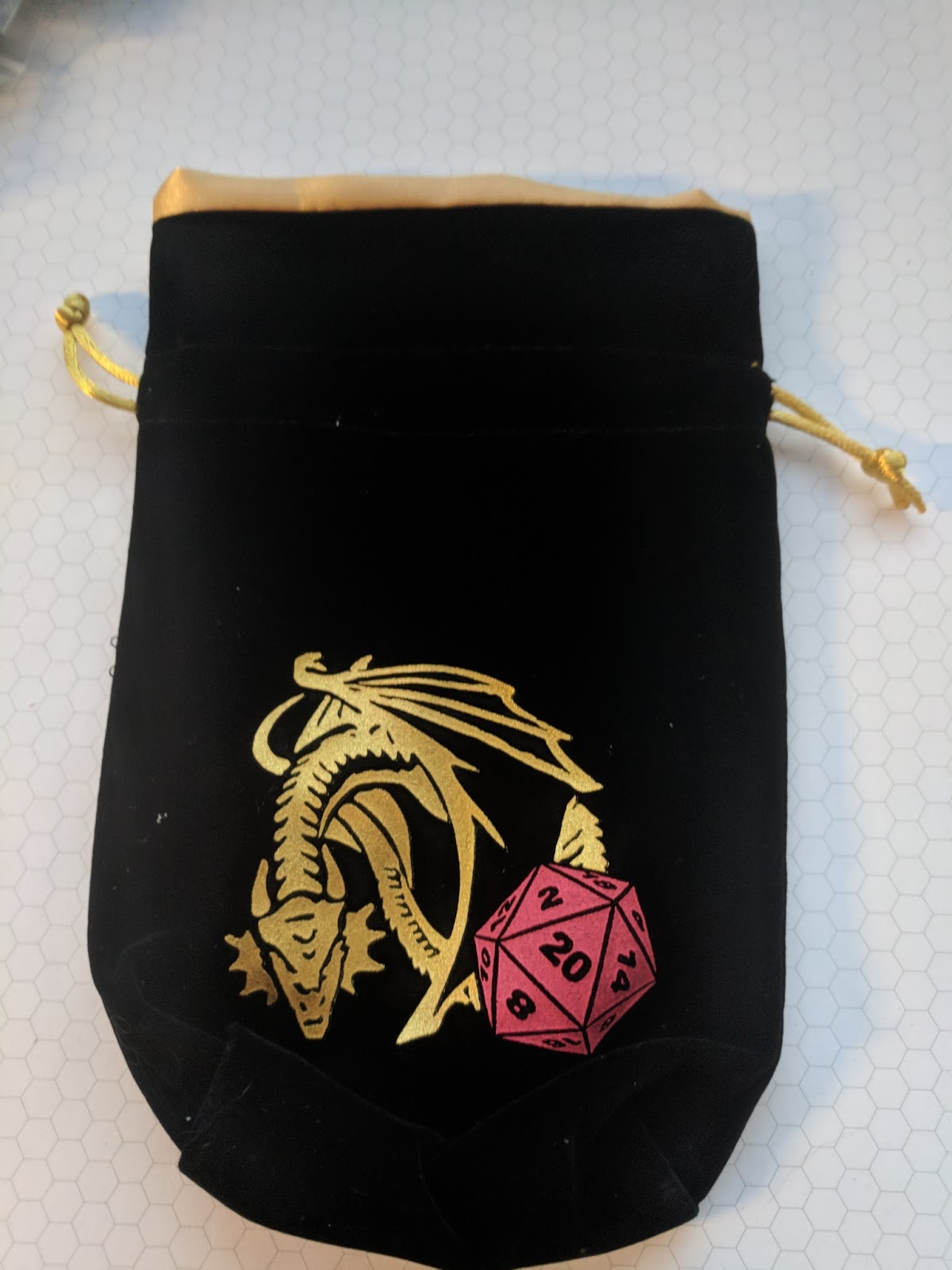 Tenkar's Tavern Dice Dice Baby Dice Bags, Dice Cup and Dice (Amazon)