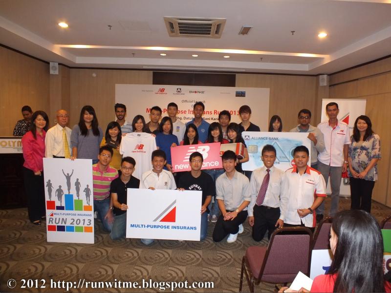 RUNNING WITH PASSION Press Release Launch of MultiPurpose Insurans