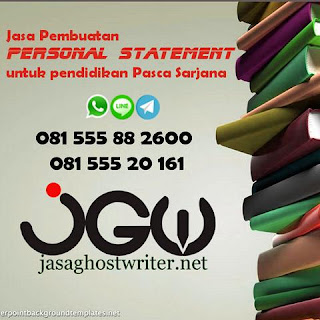 Jasa Pembuatan Personal Statement