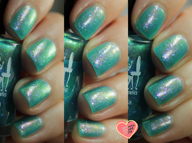 Girly Bits Not Waterlilies swatch by Streets Ahead Style