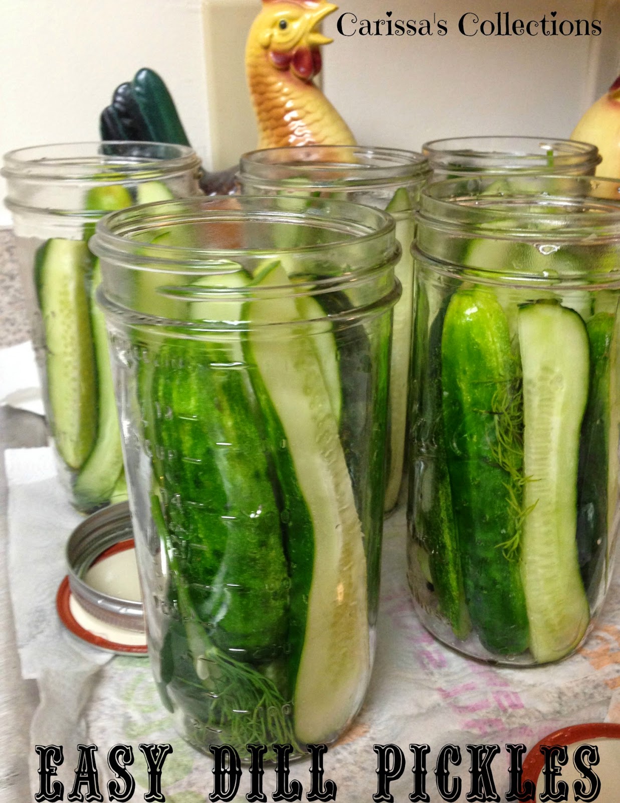 Carissa's Collections Easy Dill Pickles