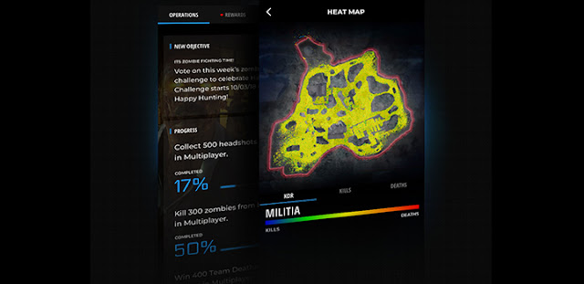 App Call of Duty Black Ops 4 e WWII (3) App Call of Duty Black Ops 4 e WWII (3)