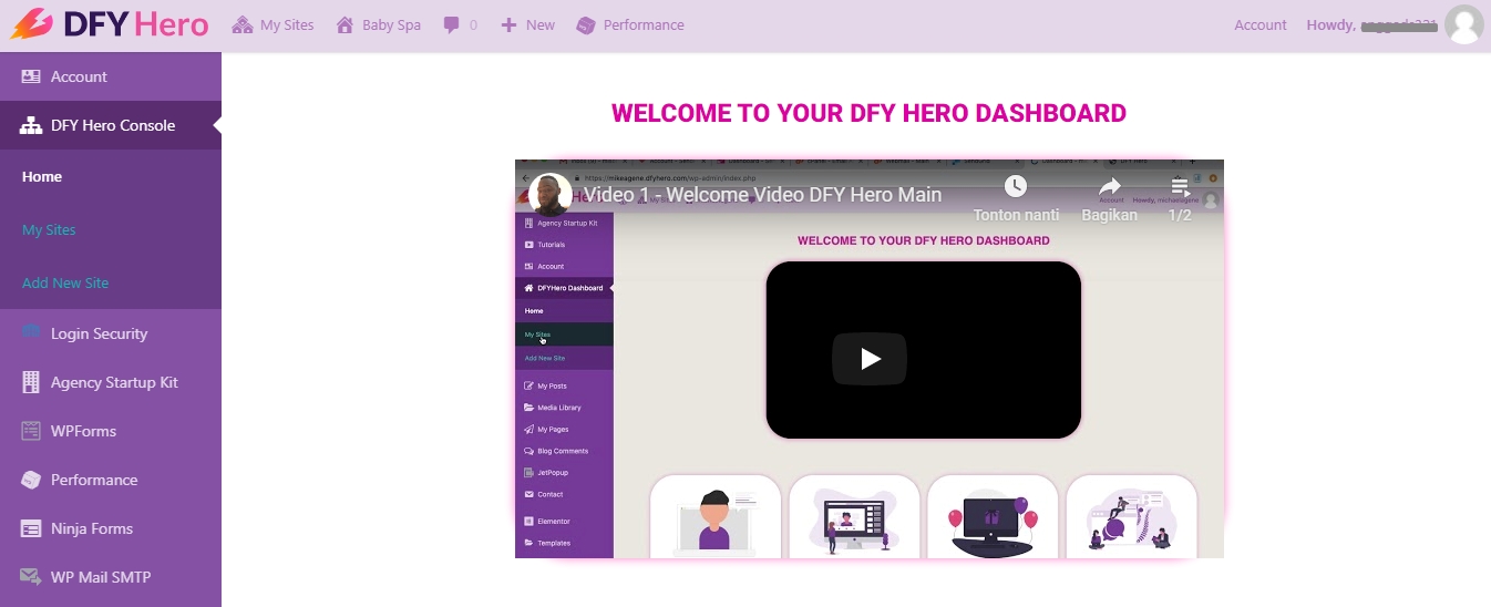 Mudahnya Membuat Website Menggunakan DFY Hero Mudahnya Membuat Website Menggunakan DFY Hero