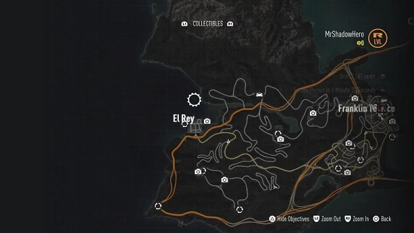 Collectibles, Need for Speed, EL-Rey District Map