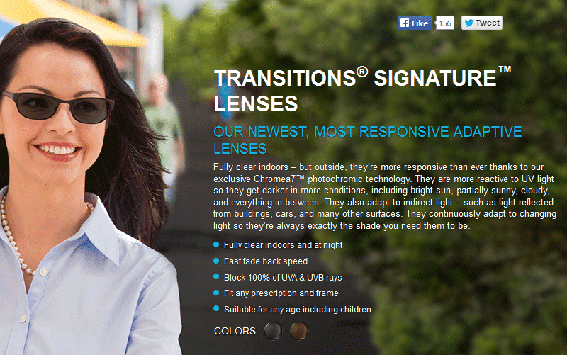 Rabia Sensei Transitions Optical