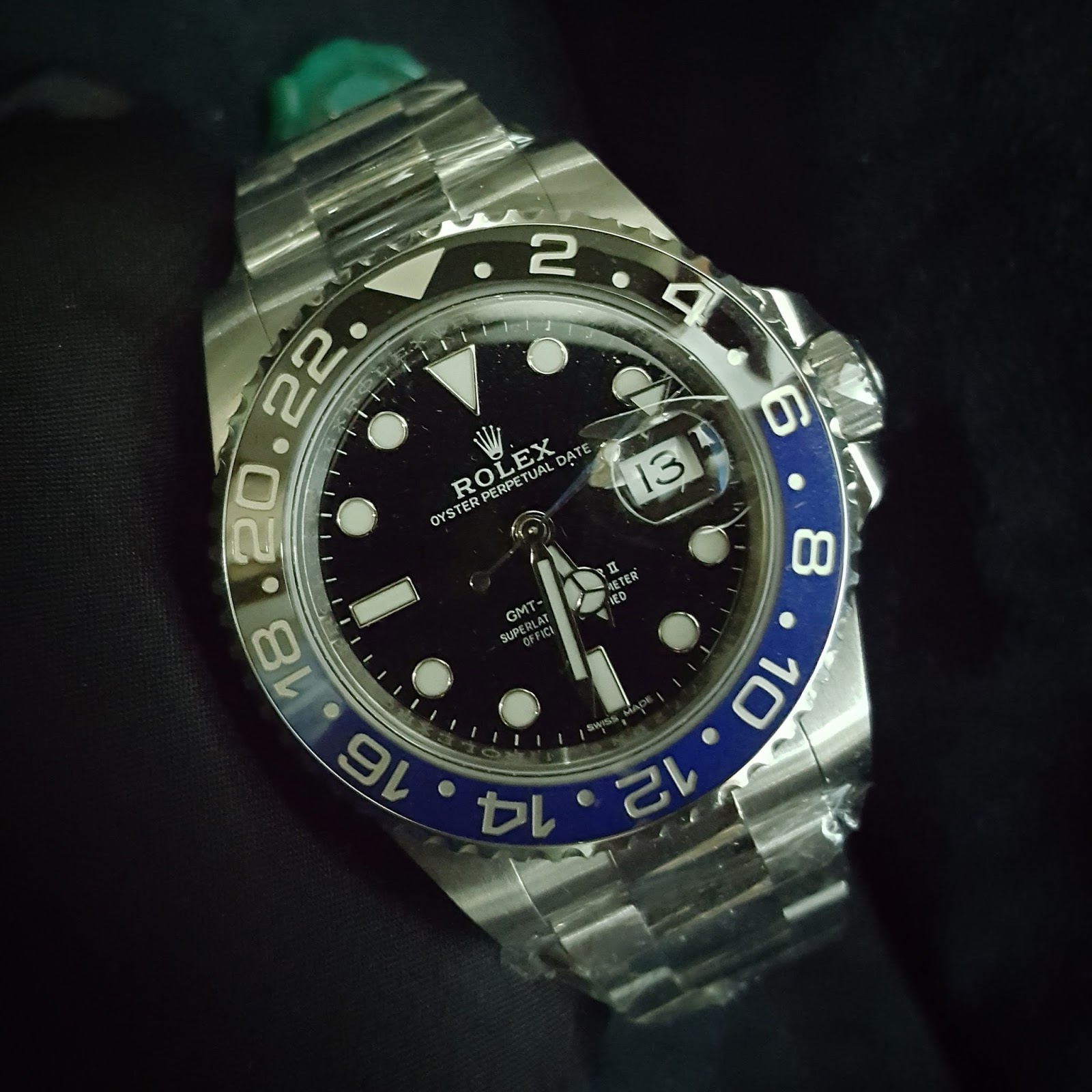 Watch Temptation Jual Beli Jam Tangan Second Arloji Mewah Bekas Original Sold Brand New Rolex Gmt Master Ii Blue Black Ceramic Bezel Batman Random Series 2017