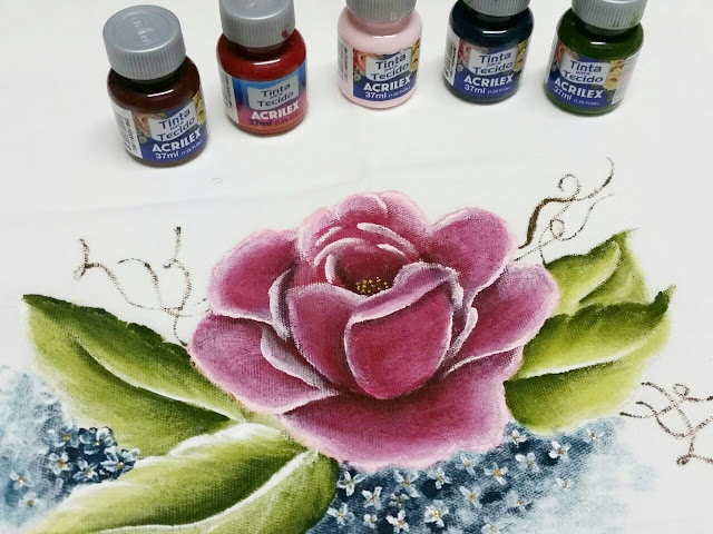 tintas que usei na pintura