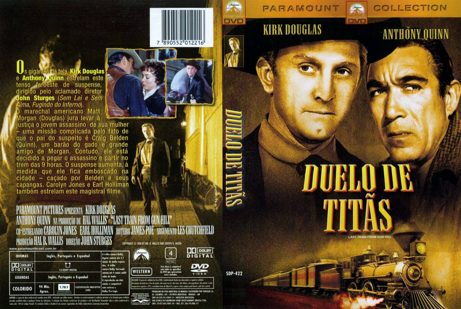 Capa do Filme Duelo de Titãs Sam Capes Capa do Filme Duelo de Titãs Sam Capes