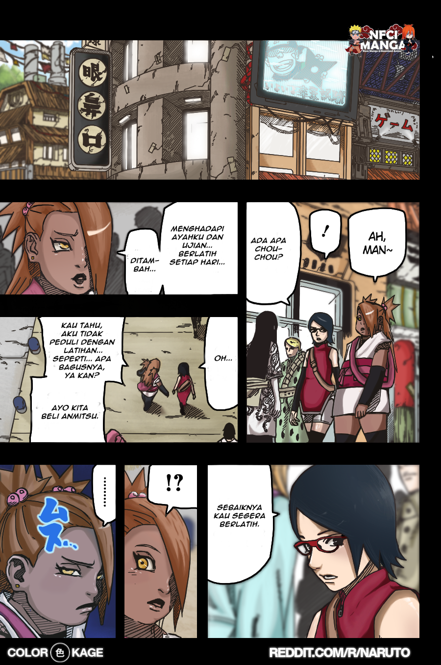 Rakyatkonoha Komik Naruto Gaiden Chapter 1 Full Color