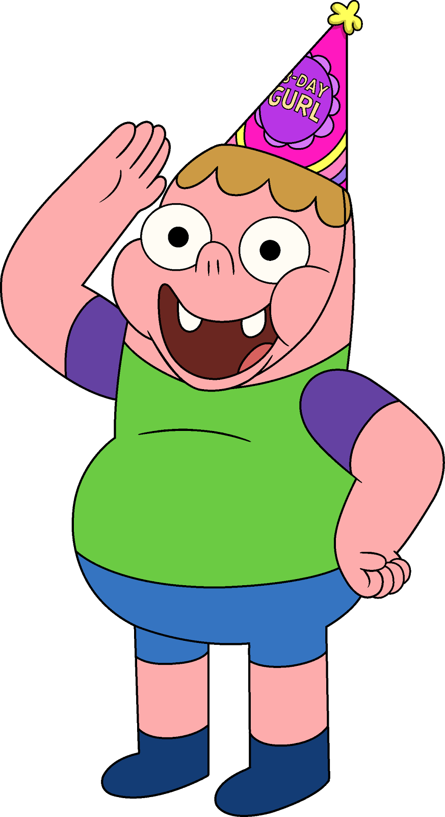 Cartoon Characters: Clarence (PNG)