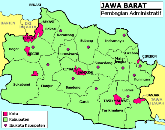 Daftar Kode Pos di Jawa Barat  Kode Pos Indonesia