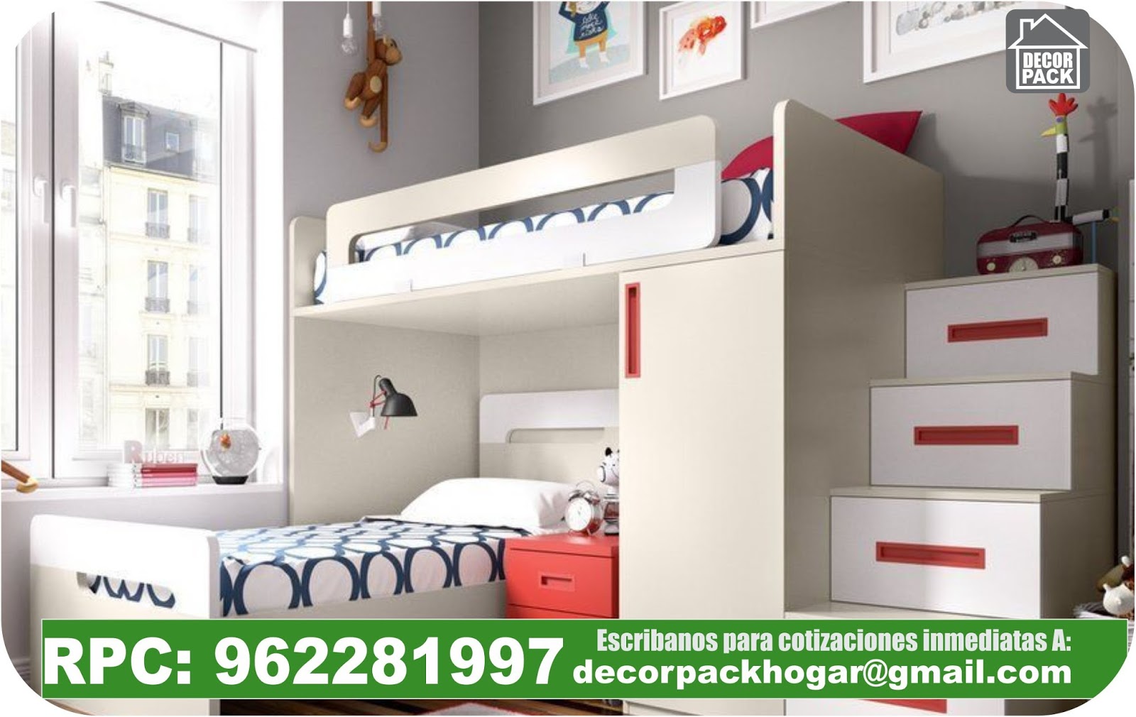 DISEÑOS FABRICACION DE CLOSET COCINA Y MUEBLES DE OFICINA RPC