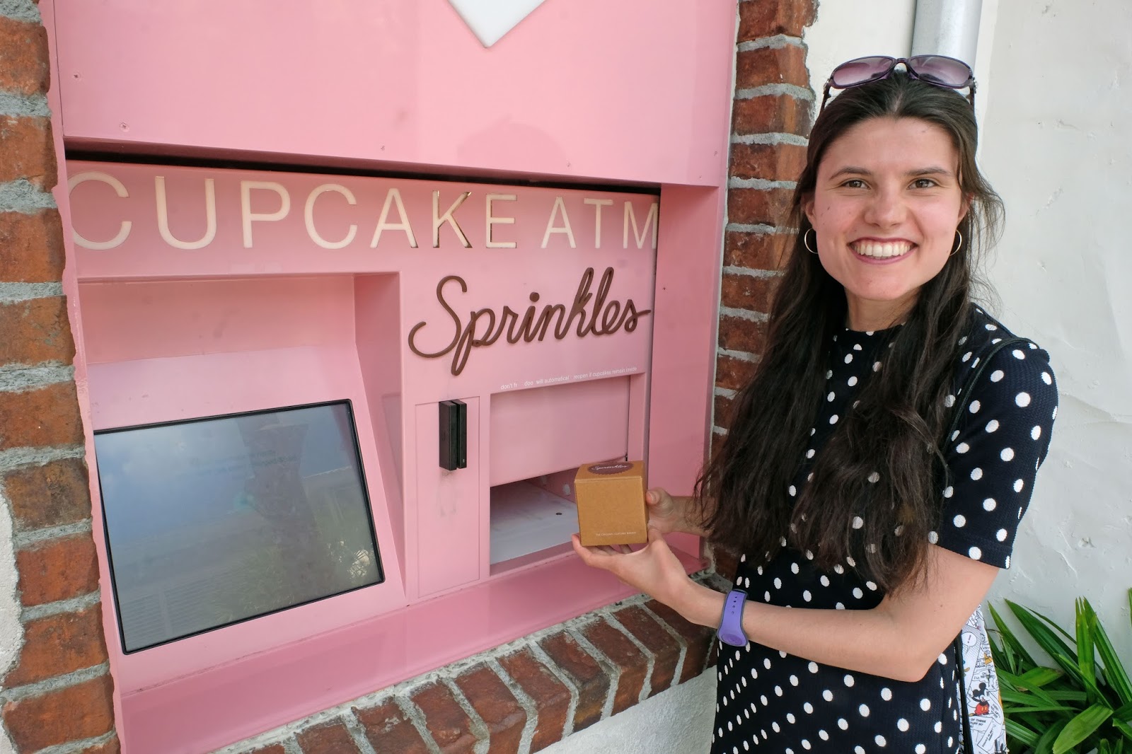 Sprinkles Cupcake ATM at Walt Disney World