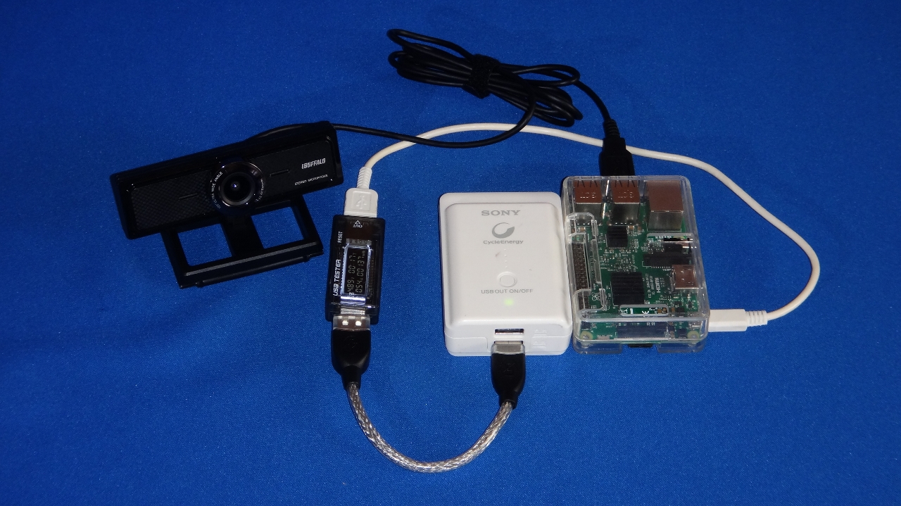 Raspberry Pi 3とFFmpegでUSBカメラの映像と音声をストリーミングする