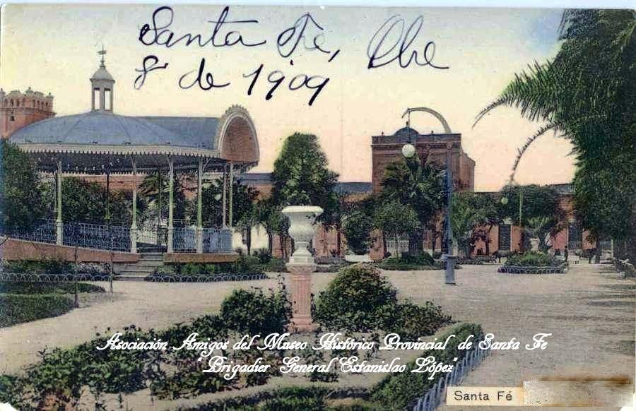 Santa Fe Plaza 25 de Mayo Postales Historicas Region Litoral
