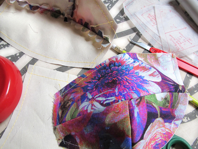 oonaballoona | a sewing blog | burdastyle bustier dress