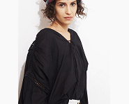 Blouse noire My Sunday Morning