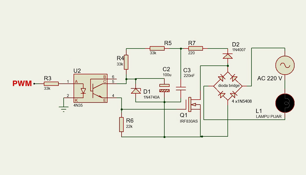 Rangkaian Dimmer Ac Homecare24