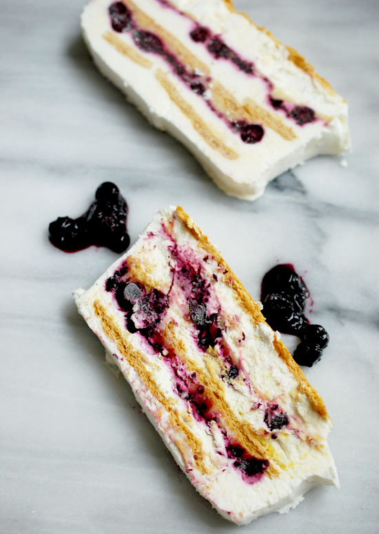 Eva Bakes - There's always room for dessert!: Blueberry lemon icebox cake