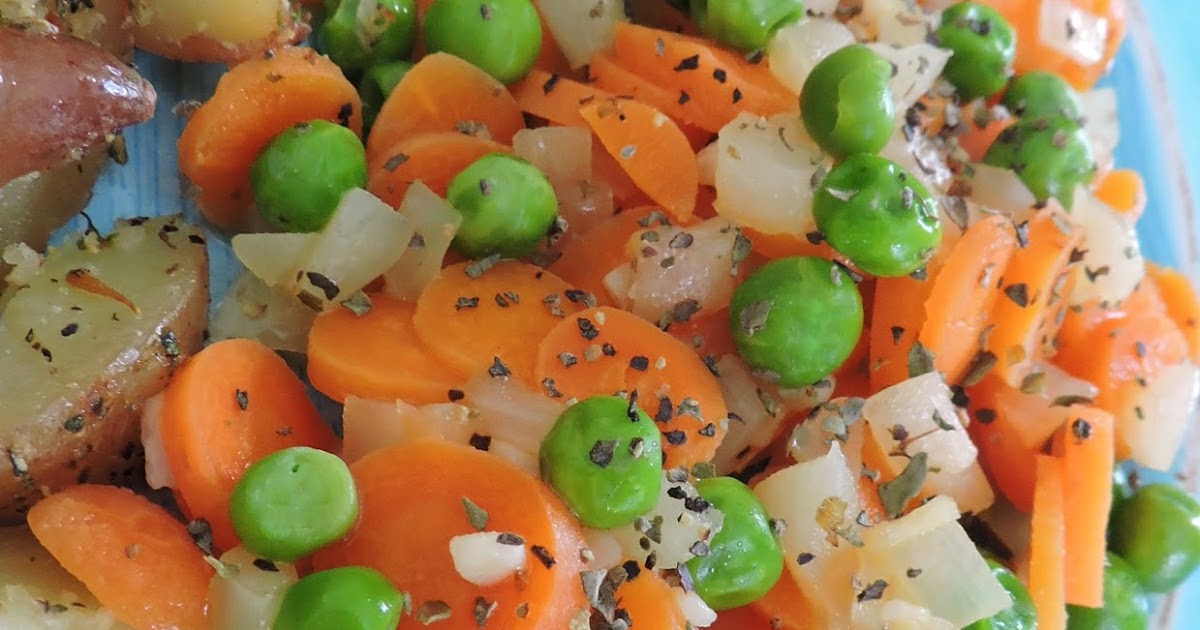 Honey Butter Peas and Carrots