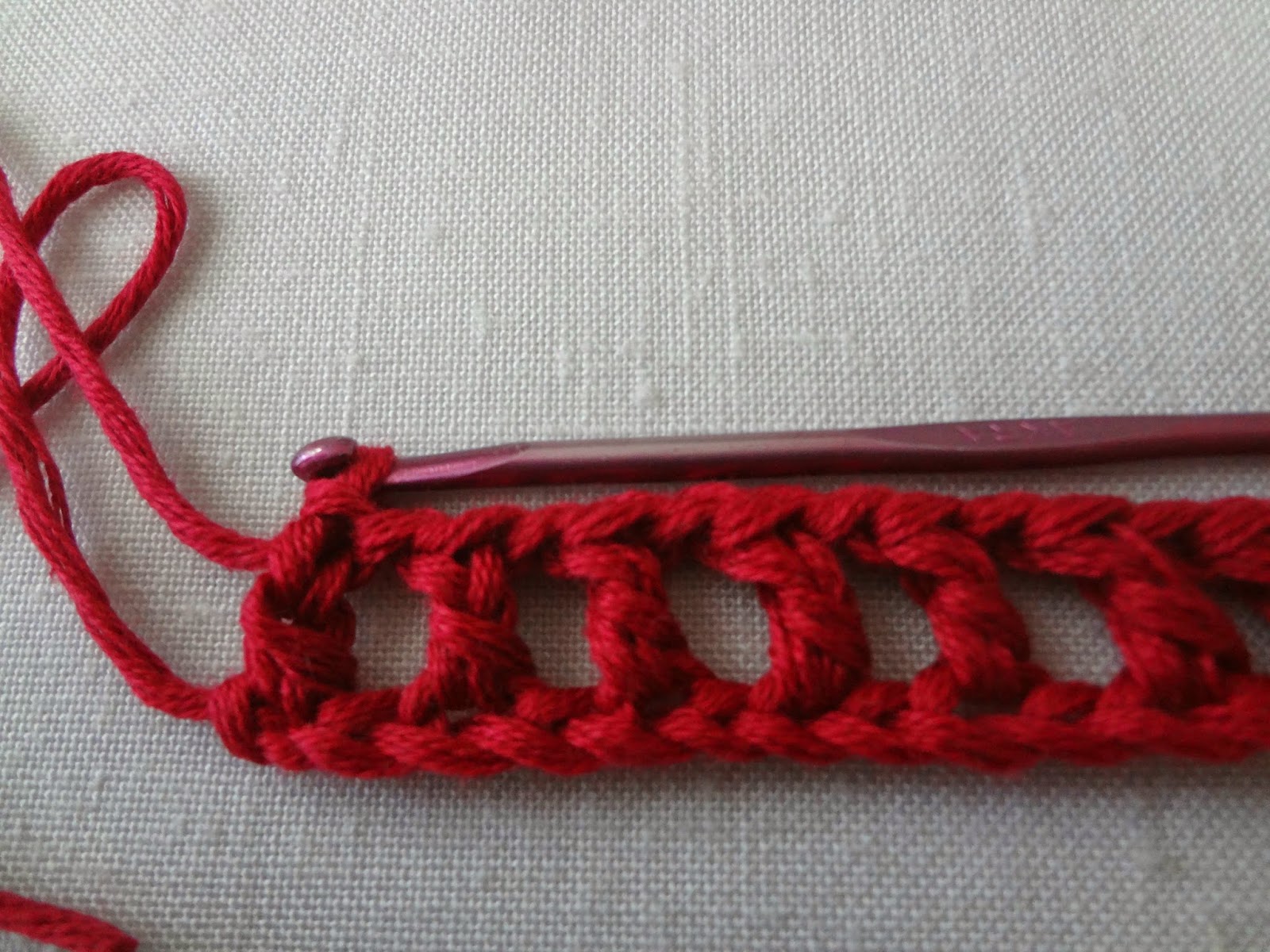 Little Treasures Double Crochet Stitch Scarf free pattern