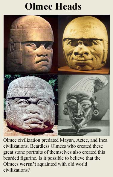features of aztec Facial indians the