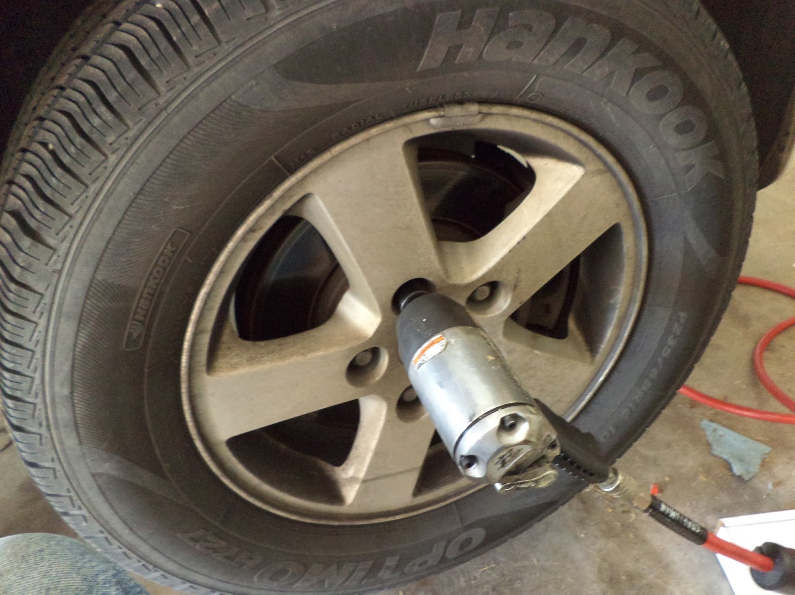 Tear it up, fix it, repeat: 08 Dodge Grand Caravan Front Brakes