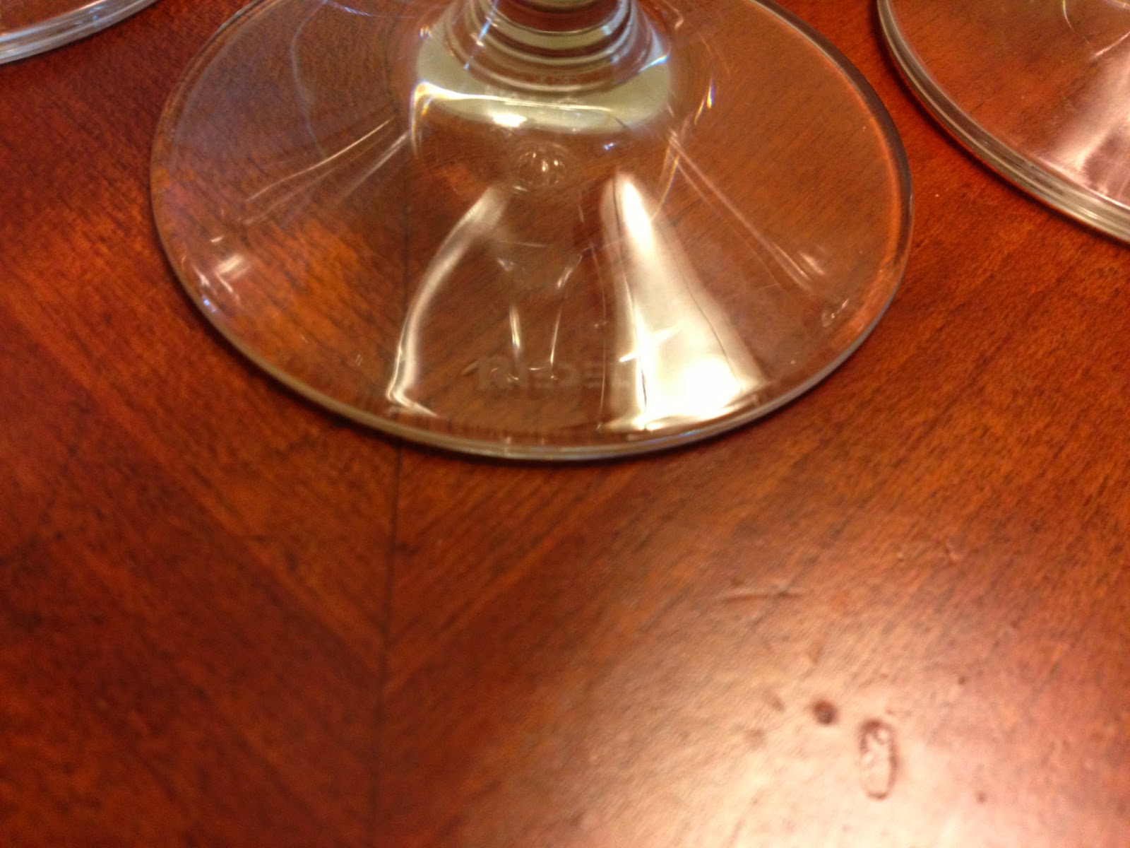 Treasures at Goodwill Wine glasses