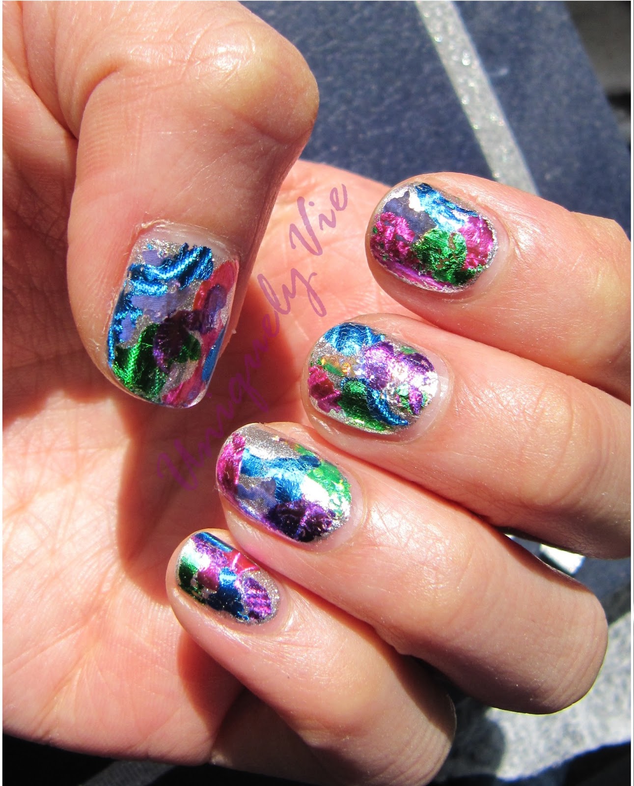 Uniquely Vie: Nails: DIY Ciate's ColourFoil Manicure