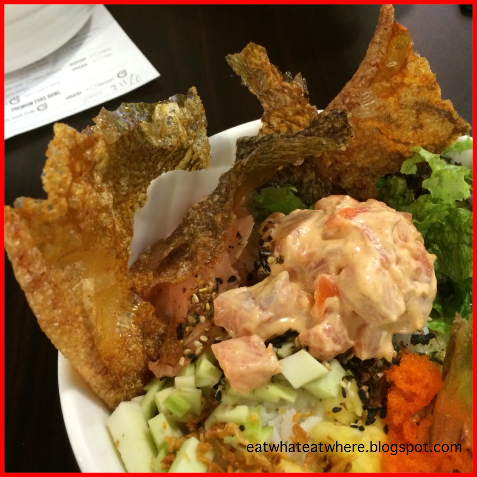 Eat what, Eat where? The Fish Bowl Pavilion