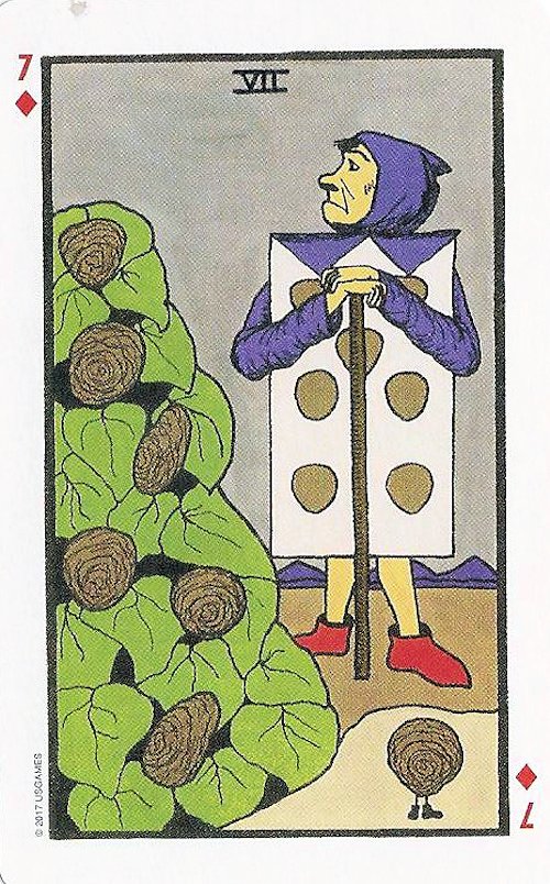 Tarot Notes Ten Card Spread with The Wonderland Tarot