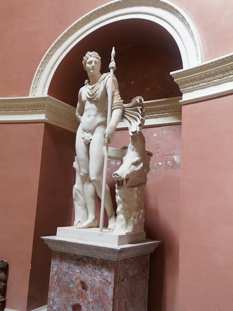 Statue of Meleager in the Pantheon, Stourhead