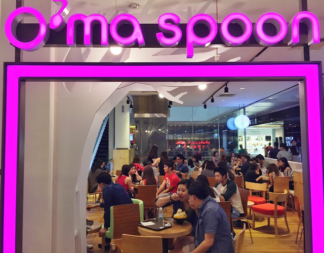 O'ma spoon Korean Dessert Cafe - Singapore