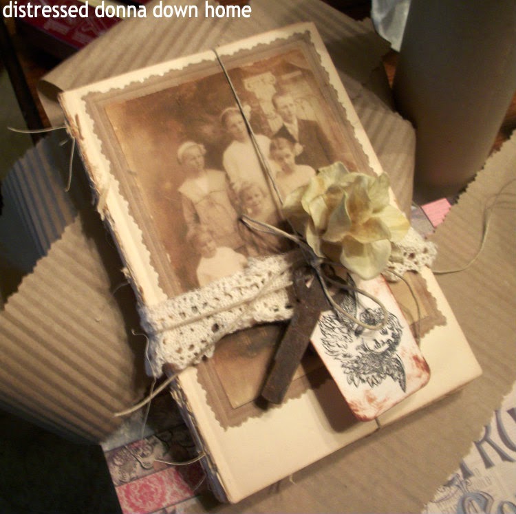 Distressed Donna Down Home: An Altered Stack