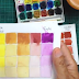 Cartela de 2 cores - Aquarela ( 2 Color Chart - Watercolor) -VIDEO